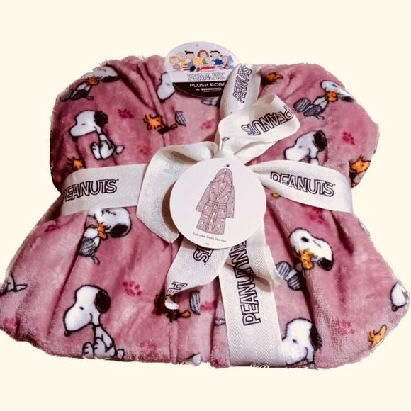 Peanuts Intimates & Sleepwear Nwt Adorable Peanuts Lxl Pink Soft